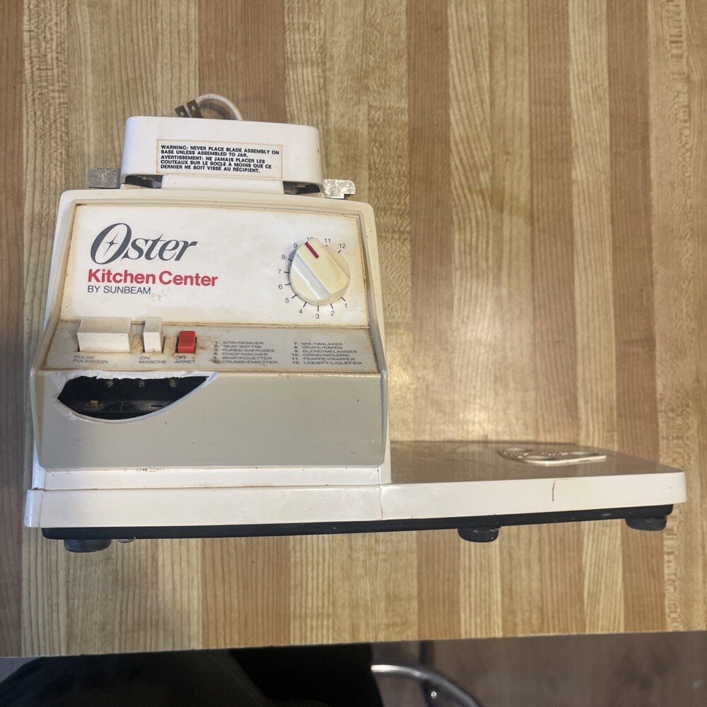 Oster Regency Kitchen Center 12 Speed Motor Base Replacement Part TESTED *READ*